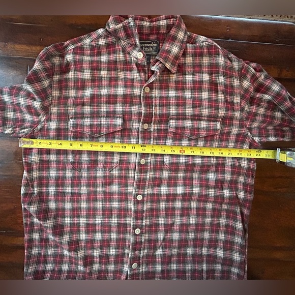Abercrombie & Fitch Flannel Button Down Shirt - Picture 3 of 4